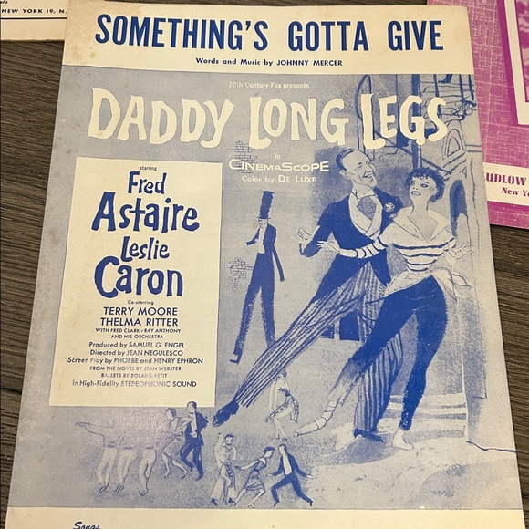 Vintage Musical Sheet Collection 1940’s 1950’s old Hollywood musicals stars - Picture 8 of 12